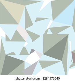 Abstract Grey triangle Background. Abstract Grey grometric Futuristic Pattern. Set of triangle Shapes Texture
