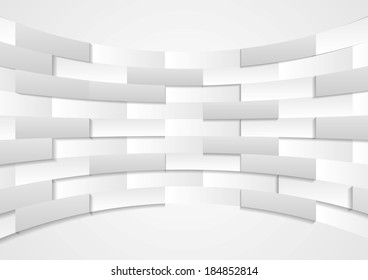 Abstract grey vector design template