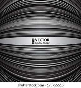 Abstract Grey Warped Stripes Background Rgb Stock Vector (Royalty Free ...