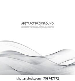 Abstract grey wave background