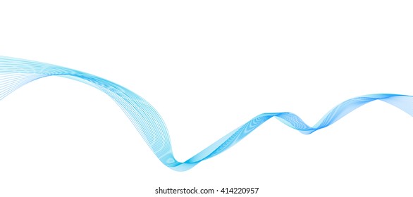 Abstract grey wave isolated on white background. illustration for modern business design. Futuristic wallpaper. Cool element for presentation