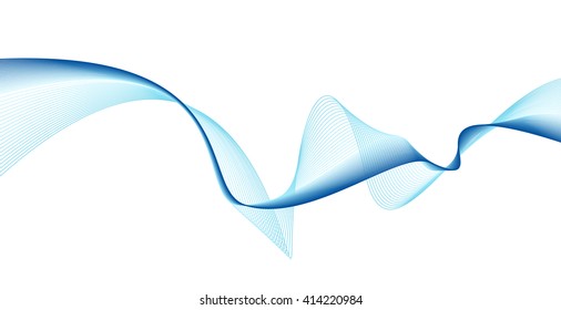 Abstract grey wave isolated on white background. illustration for modern business design. Futuristic wallpaper. Cool element for presentation