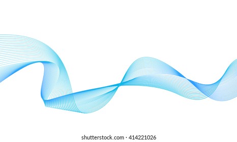 Abstract grey wave isolated on white background. illustration for modern business design. Futuristic wallpaper. Cool element for presentation