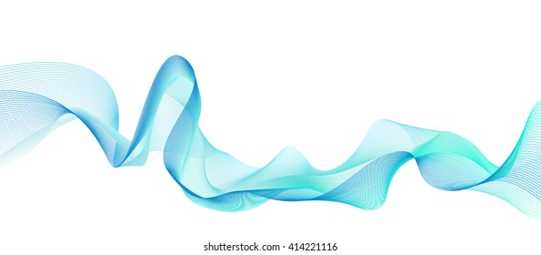 Abstract grey wave isolated on white background. illustration for modern business design. Futuristic wallpaper. Cool element for presentation