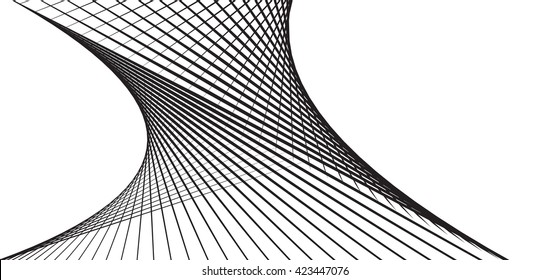 Abstract grey wave isolated on white background. illustration for modern business design. Futuristic wallpaper. Cool element for presentation