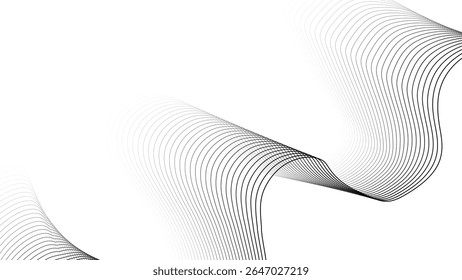 Abstract grey wave lines on transparent background. blend effect vector illustration in eps 10. Abstract Dot Wave Pattern on Gradient Grey Background. Abstract modern waves and lines pattern template