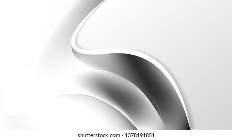 Abstract Grey and White Background