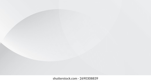 Abstractas fondo blanco gris con onda circular. Conveniente para el Anuncio, telón de fondo, folleto, cartel, invitación