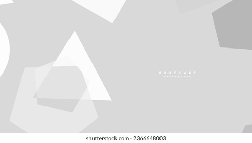 abstract grey and white background for educational template with copy space area