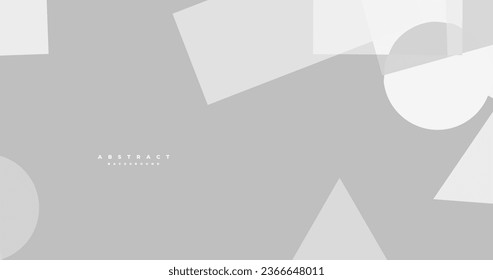 abstract grey and white background for educational template with copy space area