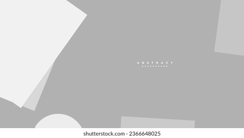 abstract grey and white background for educational template with copy space area
