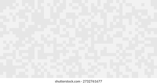 Abstractas fondo blanco gris con malla de cuadrados. Estilo mosaico. Digital. Celda. Textura gris blanca. Espacio vacío para su diseño o texto.