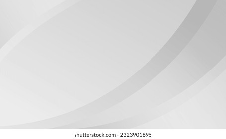 Resumen gris y blanco. fondo abstracto con concepto moderno y minimalista utilizado para la portada web de la página de aterrizaje y la portada del informe anual, Vector Eps 10