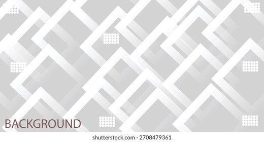 Abstract Grey white  background paper shine and layer element vector for presentation design. Suit for business, corporate, institution, party, festive, seminar