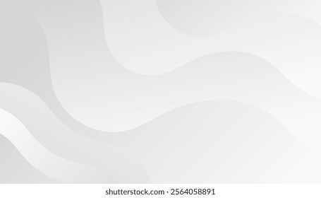 Abstract grey and white background.  Used to decorate advertisements, publications, Eps10 vector
