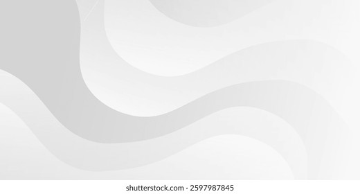Abstract grey and white background.  Used to decorate advertisements, publications, Eps10 vector
