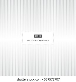 Abstract grey and white background of vertical straight lines pattern seamless vector