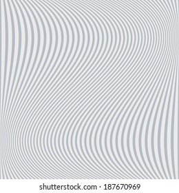 Abstract Grey White Background Wavy Lines Stock Vector (Royalty Free ...