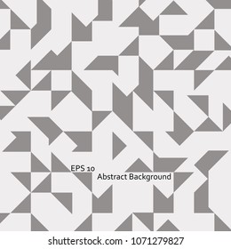 Abstract of grey white geometric background. Illustration vector eps10