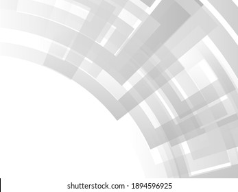 Abstract grey and white geometric stylish modern smooth background design 