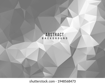Resumen de diseño de fondo moderno geométrico y blanco y gris