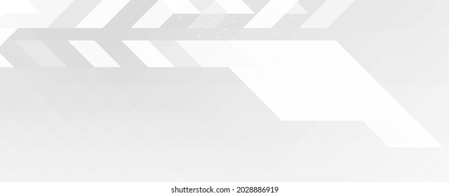 Resumen de diseño de fondo moderno geométrico y blanco y gris