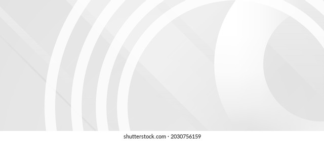 Abstract grey and white geometric stylish modern background design vector
