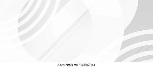 Abstract grey and white geometric stylish modern background design vector