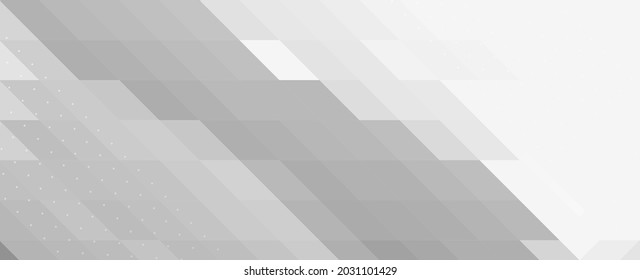 Resumen de diseño de fondo moderno geométrico y blanco y gris
