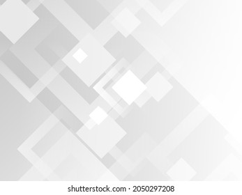 Abstract grey and white geometric stylish modern background design vector