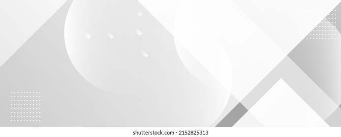 Abstract grey and white geometric stylish modern smooth background design vector