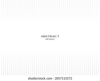 Abstract grey and white line background. Template linear texture for banner and brochure. Vector business illustration