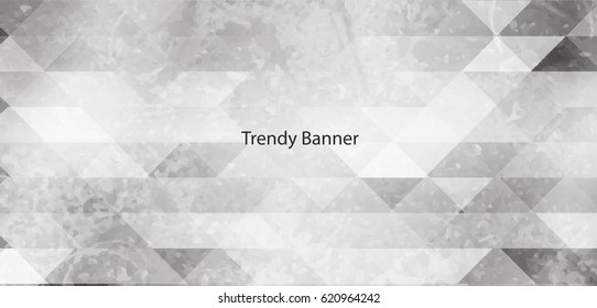 Abstract grey and white mosaic background.  Vector  design.