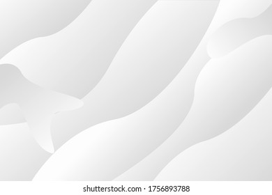 Abstract grey and white pattern. Luxury 3d background. Modern design for business, technology and science as background. Apply to business cards layouts and website banner.