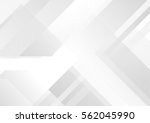 Abstract grey and white tech geometric corporate design background  eps 10