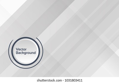 Abstract grey and white tech geometric corporate design background eps 10