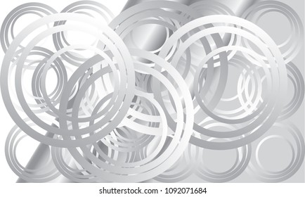 Abstract grey and white tech geometric corporate design background eps 10