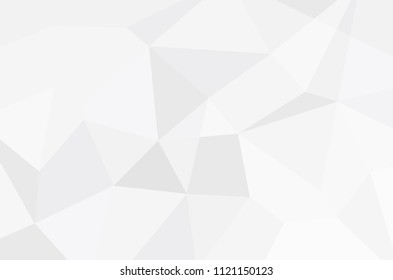 Abstract grey and white tech geometric corporate design background eps 10