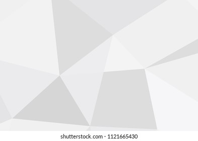 Abstract grey and white tech geometric corporate design background eps 10