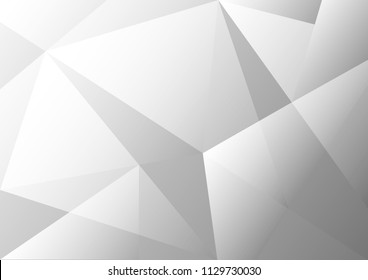 Abstract grey and white tech geometric corporate design background eps 10.Vector illustration
