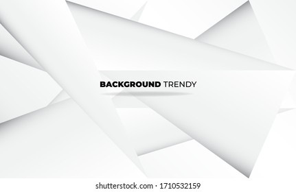 Antecedentes abstractos de diseño corporativo geométrico de tecnología gris y blanco para el afiche de portada de tarjetas de regalo, afiche en la pared, página de inicio, ui, ux, coverbook, baner, medios sociales publicados