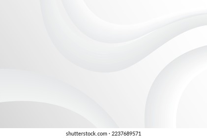 Abstract grey and white tech geometric corporate design background eps 10.Vector illustration