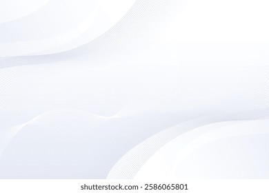 Abstract grey and white tech geometric corporate design background eps 10.Vector illustration