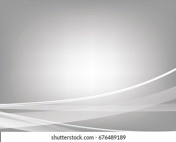 Abstract grey and white tech geometric corporate design background eps 10