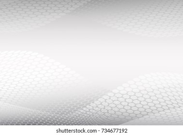 Abstract grey and white tech geometric corporate design background eps 10 creative graphic template. Business style.Vector illustration