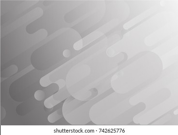 Abstract grey and white tech geometric corporate design background eps 10.Vector illustration