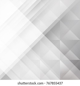 Abstract grey and white tech geometric corporate design background eps 10.Vector illustration.
