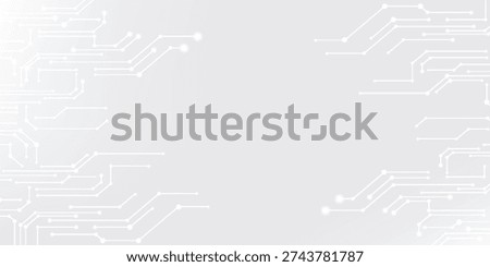 Abstract grey white technology background, high tech digital connection, communication, high tech concept, science. technology background.