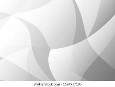 Abstract grey and white technology geometric corporate design background .Vector illustration