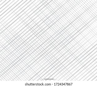 Abstract  grey white waves and lines pattern for your ideas. Diagonal Striped Background, template background texture - Vector illustration